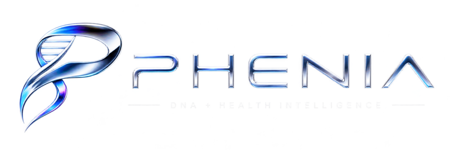 PHENIA chrome brand identity