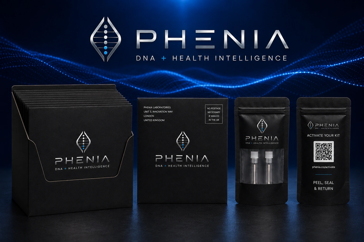 PHENIA DNA collection and retail display concept
